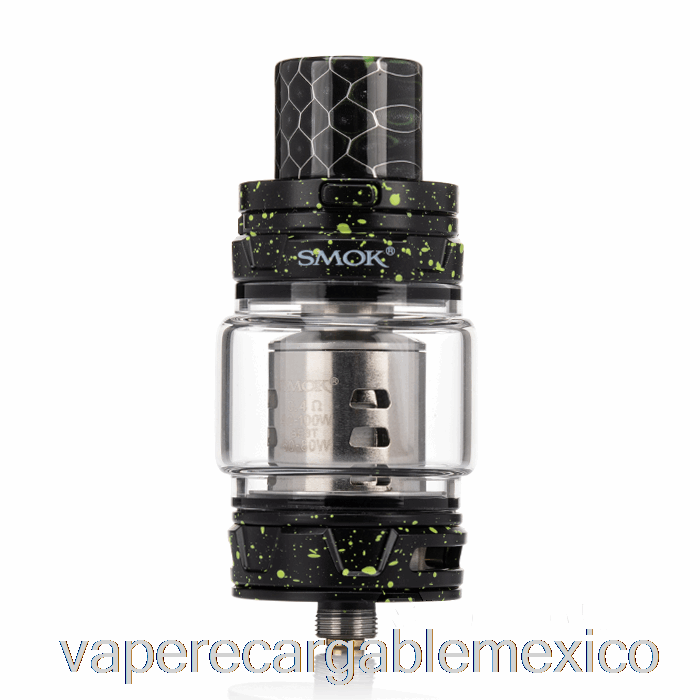Vape Recargable Smok Tfv12 Prince Tanque Sub-ohm Negro Con Spray Verde